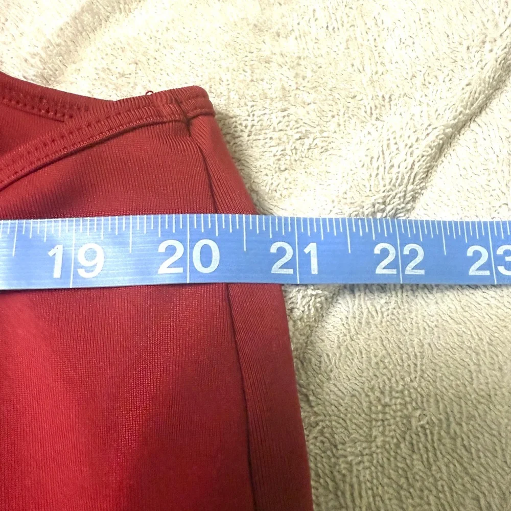 Lane Bryant Plus 18/20 Red Stretch Cami Layering Tank - Picture 9 of 10